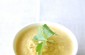 Carrot pistachio soup